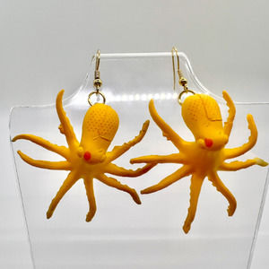 Octopus Earrings - Ocean Earrings - Zoo Earrings - Teacher Earrings - Beach